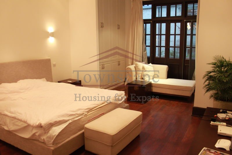 Shanghai French Concession Beautiful 3+1 Lane house with garden and terrace Old Town