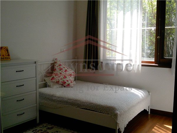 Rent apartment in Shanghai Wonderful 2 BR French Concession Lane House w/ floor heat & yard