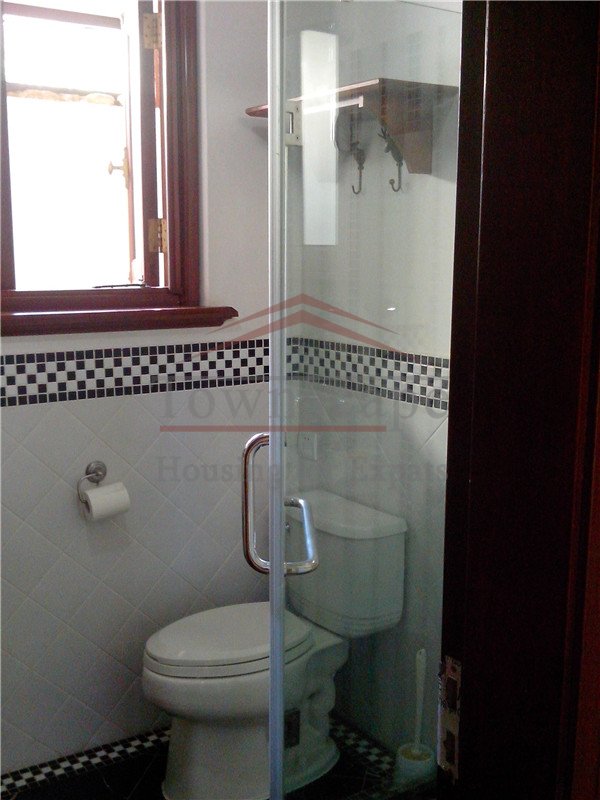 Shanghai apartment for ren t Wonderful 2 BR French Concession Lane House w/ floor heat & yard