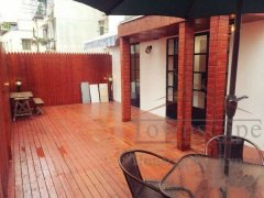 terrace shanghai Classy 1 bed lane house with big terrace