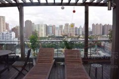 Shanghai Xintiandi apartment Top 3 bed luxury apartment Xintiandi 80sqm terrace