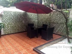 shanghai terrace for rent Unfurnished 2 bed renovated apartment for rent w/garden