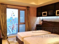 family apartment lujiazui High floor 5 Bed Apartment in Shimao Riviera Garden