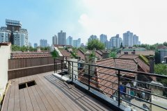 Lane House roof terrace Luxurious Lane House for Rent in center of French Concession