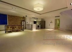 shanghai penthouse for rent Impressive Duplex 4BR Shanghai penthouse for rent in central location