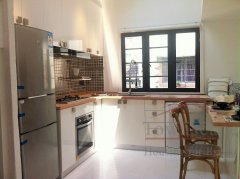 french concession terrace Shanghai Housing for Uptown Tastes: 2+1BR Lane House on Changle Road