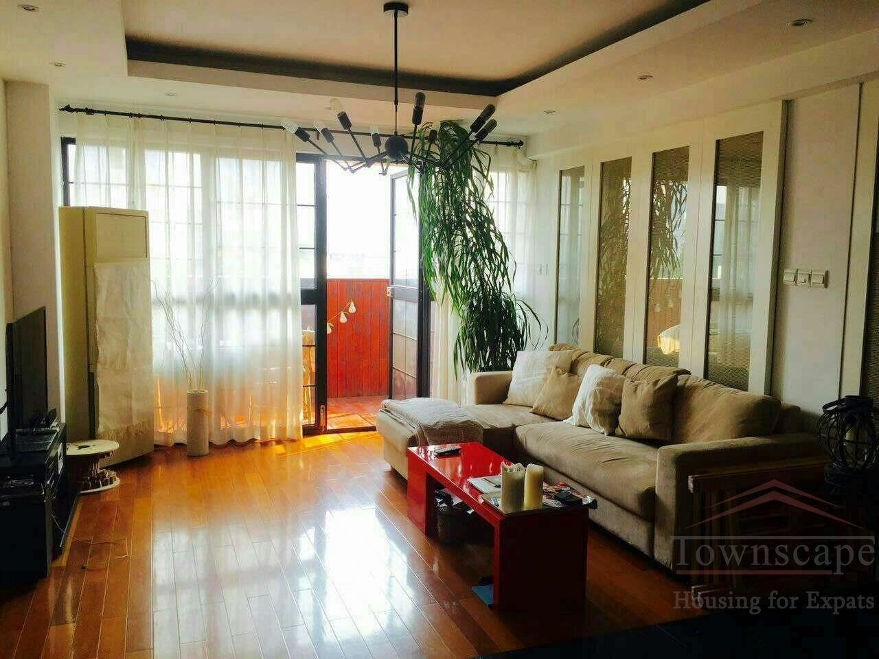 spacious apartment in central shanghai Renovated 2BR Apartment for rent at prime location in French Concession