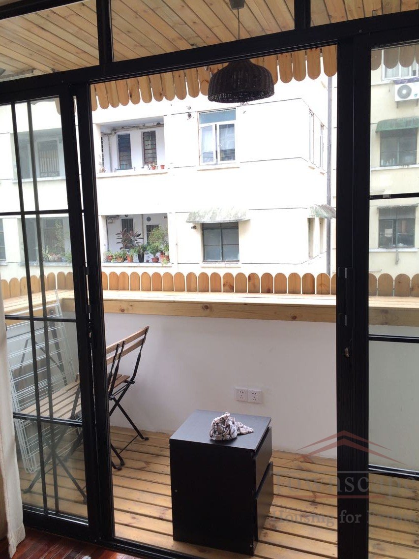 apartment with balcony in french concession Renovated 1BR Apartment with Balcony nr Jiashan Road Metro (L9)
