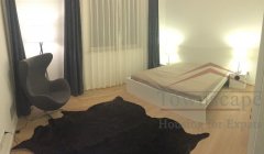 Shanghai apartment for rent Minimalist 3BR, 180sqm w/ balcony next to IAPM