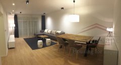 French Concession apartment for rent Minimalist 3BR, 180sqm w/ balcony next to IAPM