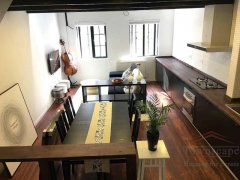 Shanghai apartment for rent 2BR Duplex Lane House for rent on Fenyang Rd / M Fuxing Rd