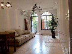  Sunny 2BR Lane House apartment for rent with 30sqm Garden nr Shanghai Library