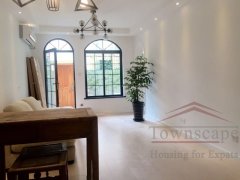  Sunny 2BR Lane House apartment for rent with 30sqm Garden nr Shanghai Library