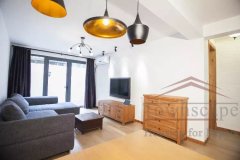 french concession apartment Renovated 2BR Apartment for rent w/Patio nr Jiaotong Uni