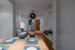 Shanghai apartment for rent First Class 1BR Apartment with Garden for Rent on Zhenning Road