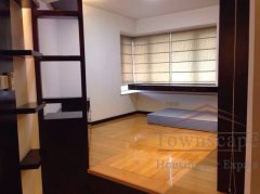 Shanghai apartment for rent Neat high-floor 3BR Apartment with balcony in Central Residences for rent