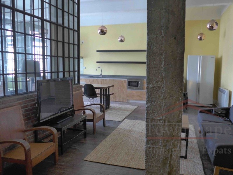 Shanghai apartment for rent 2BR Apartment for rent at Suzhou River/North Bund Industrial Chic