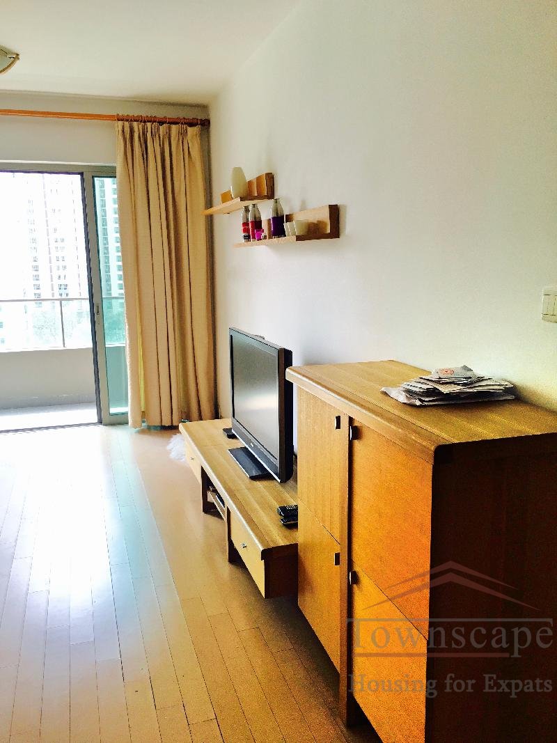 Shanghai apartment for rent Sunny 2BR Apartment for rent in Eight Park Avenue nr Jingan Temple