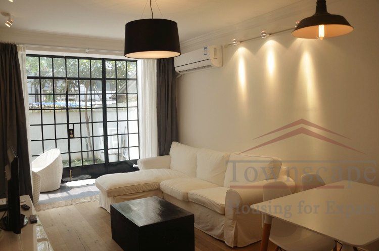 Shanghai lane house for rent 2BR Lane House with garden on M Fuxing Road