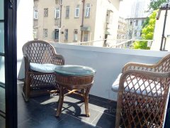 Shanghai old apartment for rent Modernized sunny 1BR Lane House with balcony