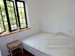 Shanghai renovated apartment for rent Modernized sunny 1BR Lane House with balcony