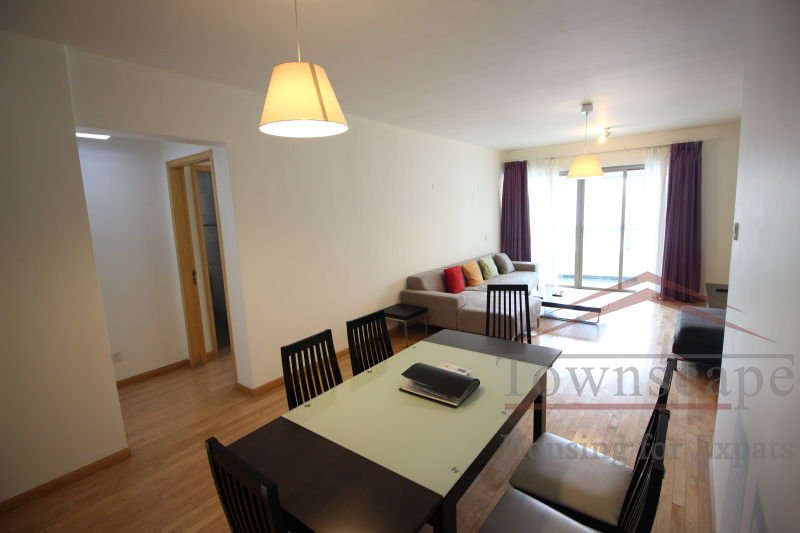 Shanghai apartment for rent Modern 3BR Apartment for rent nr Jingan Temple - free clubhouse