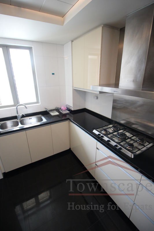 One park avenue shanghai available Modern 3BR Apartment for rent nr Jingan Temple - free clubhouse