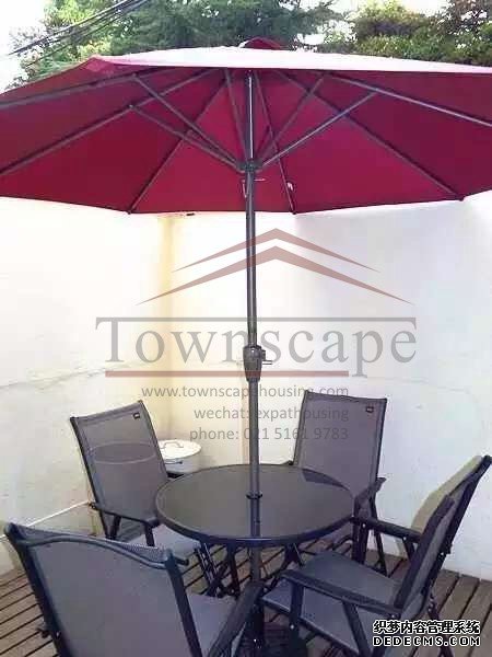  1BR Lane Apartment with Front Yard nr Changshu Rd Metro