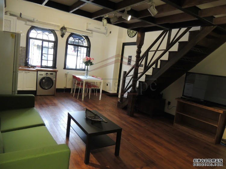  Airy Loft Apartment 500m from Jingan Temple