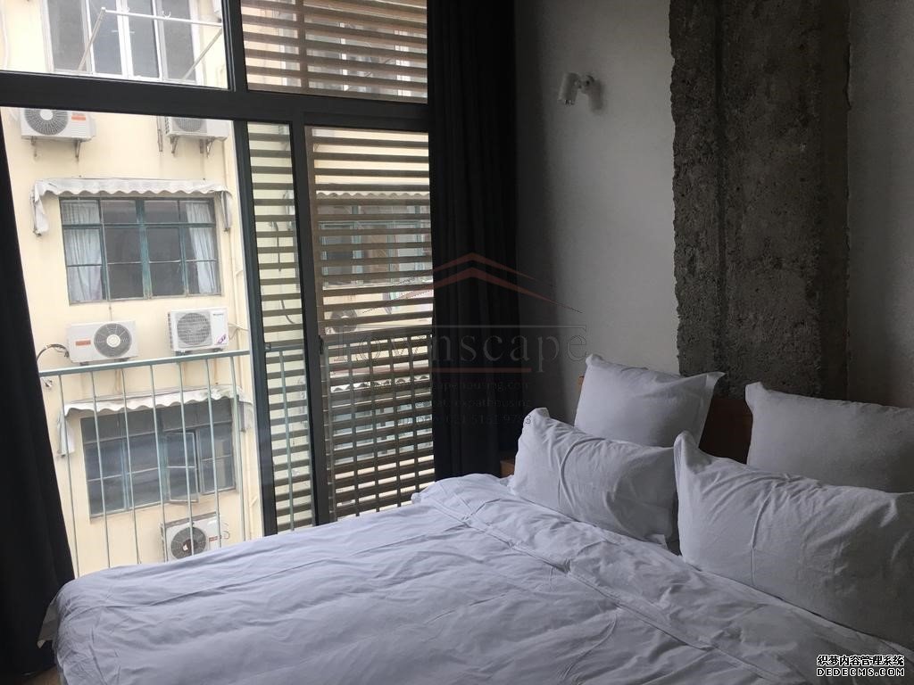  Industrial Chic 2BR Service Apartment at Hongqiao Rd