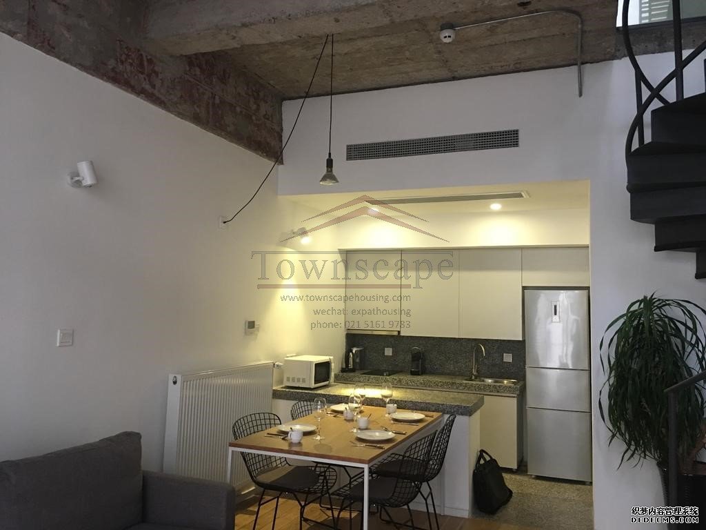  Industrial Chic 2BR Service Apartment at Hongqiao Rd