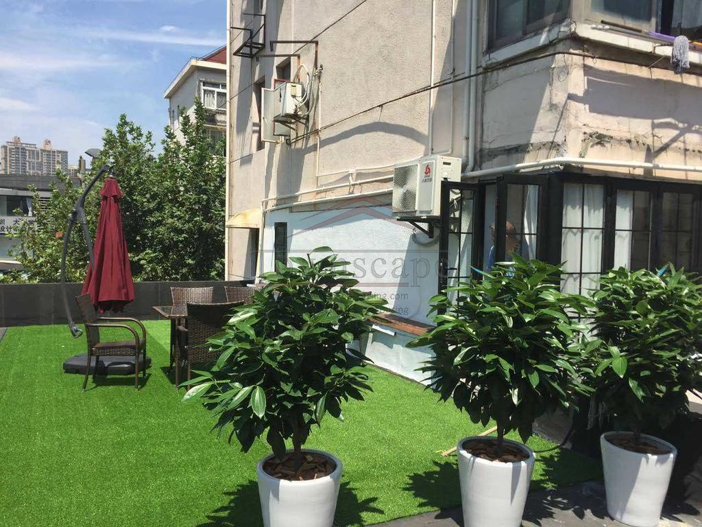  Sunny 1BR Apartment with big terrace in French Concession