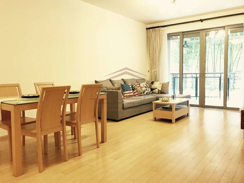  Modern 1BR Apartment for rent with Garden in Xujiahui