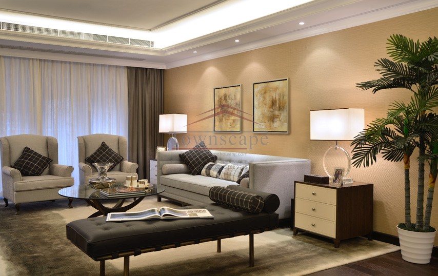 living room Immaculate, Luxury Service Apartments in FFC, Xuhui