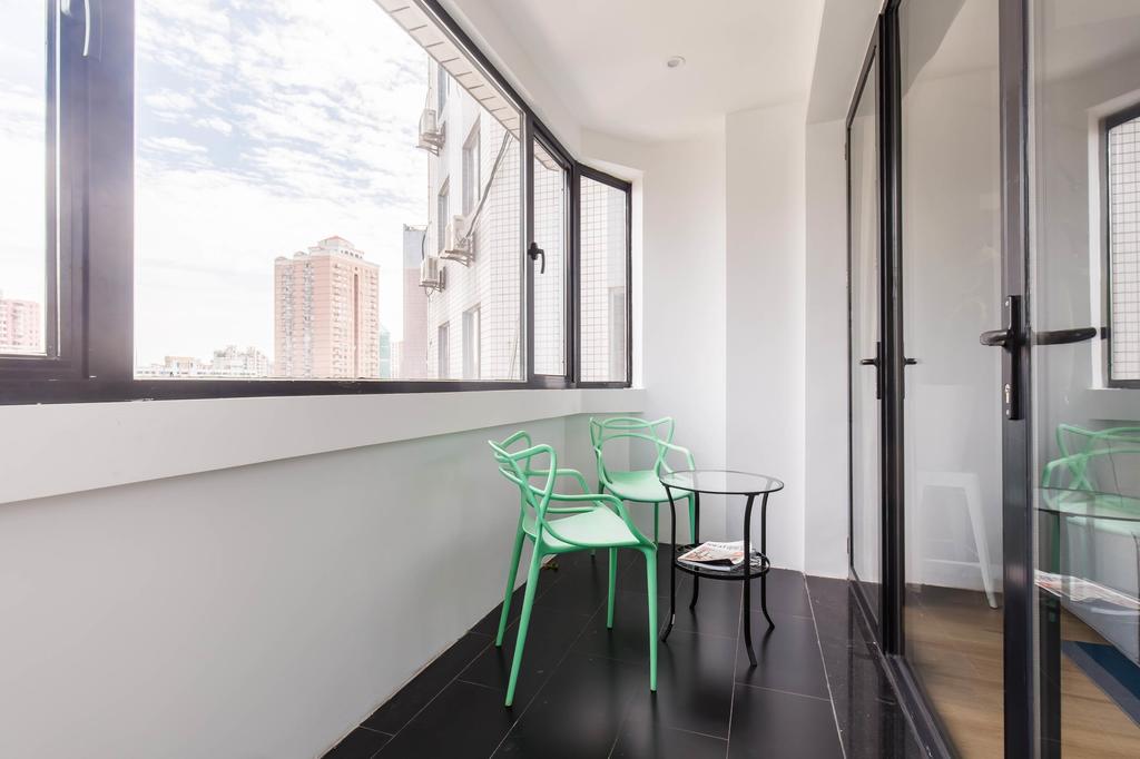 apartement with balcony shanghai Bright Apt newly decorated for rent