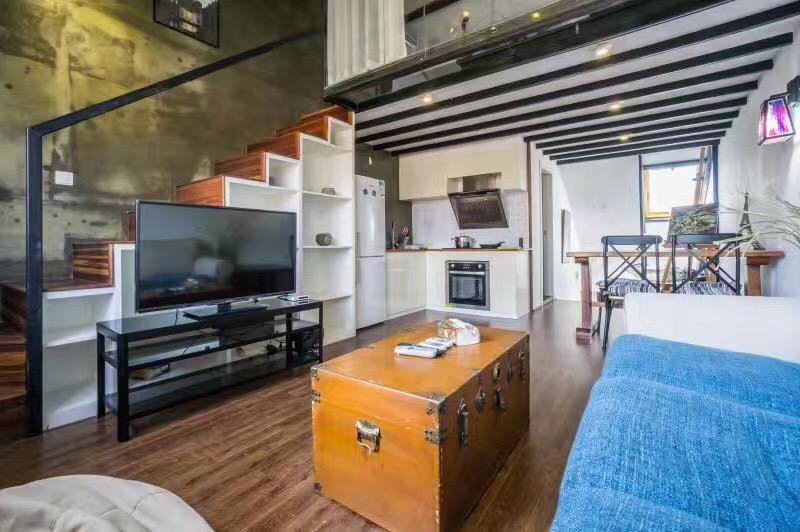 appartment à louer shanghai Penthouse for rent in the French Concession