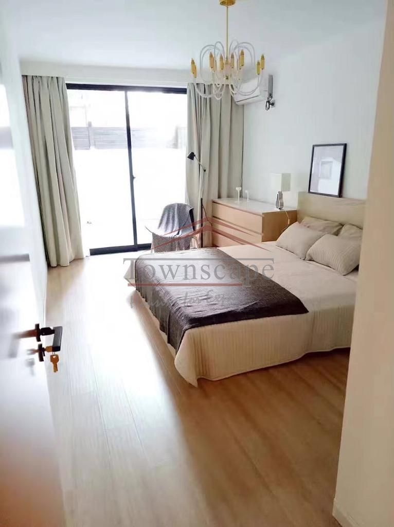  Homey 2BR Apartment for Rent with Nice Terrace in Jingan