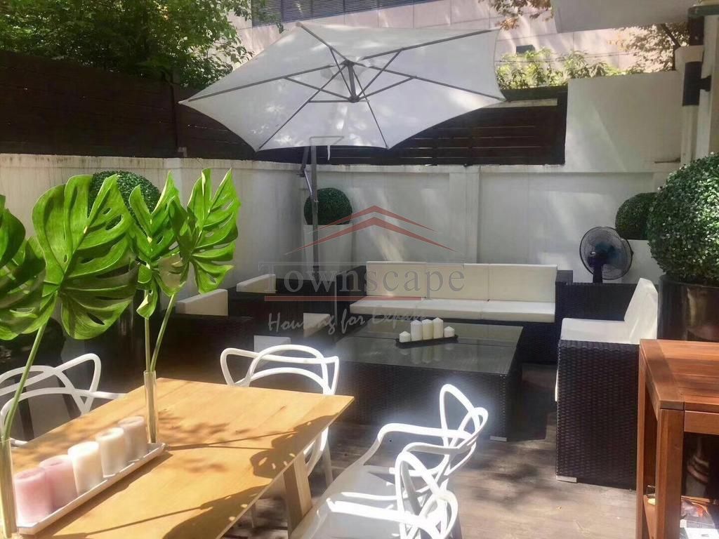  Homey 2BR Apartment for Rent with Nice Terrace in Jingan