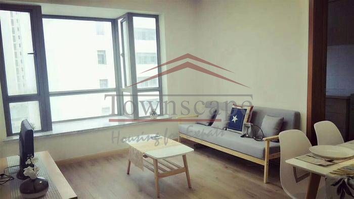  Bright 1BR Apartment w/Balcony in Xujiahui