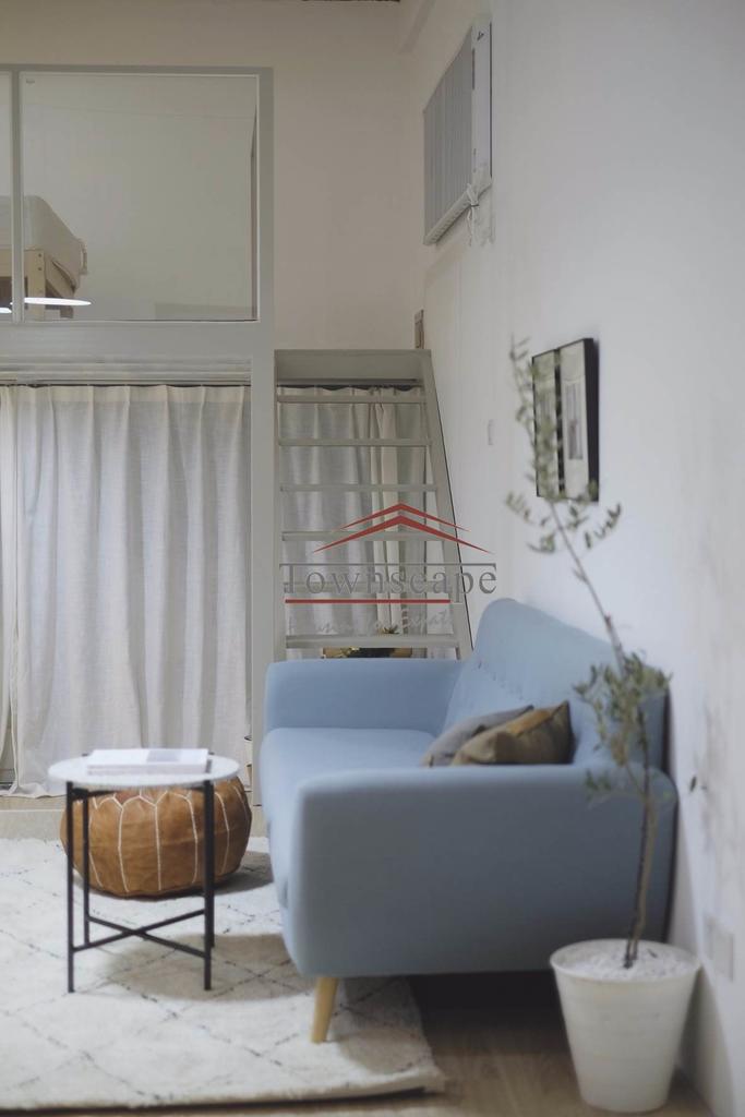  Stylish 1.5BR Loft in Xintiandi