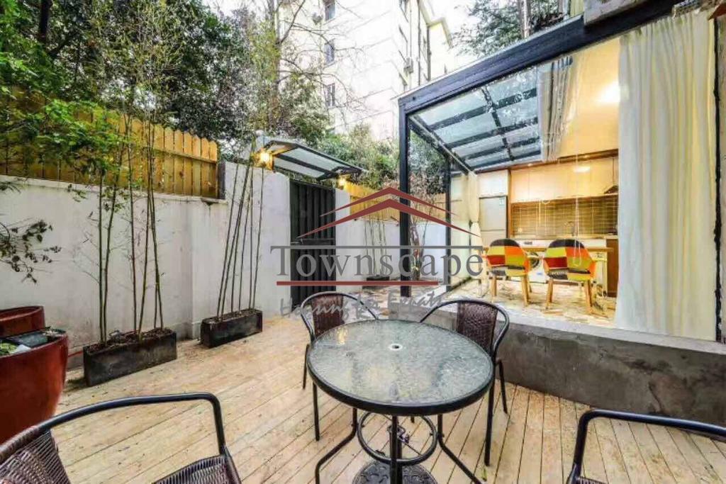  Wonderful Garden Apartment for Rent in Hengshan Road