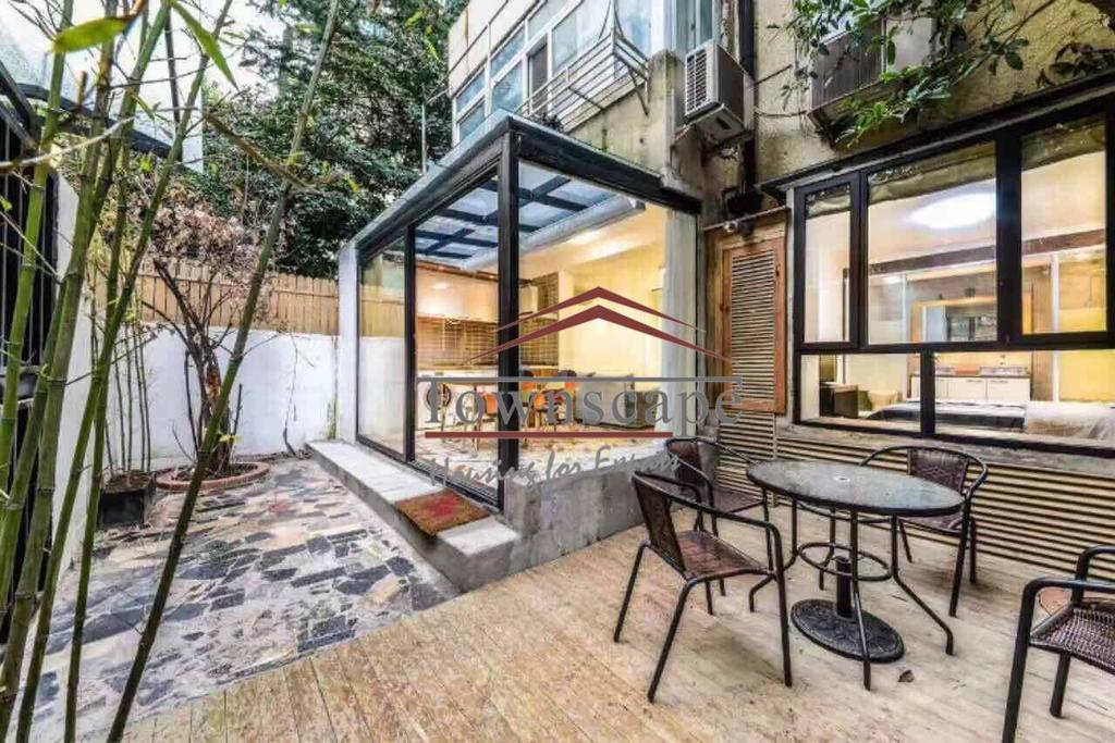  Wonderful Garden Apartment for Rent in Hengshan Road