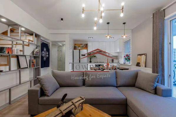  Stunning 3BR Duplex near Jiashan Market in Downtown