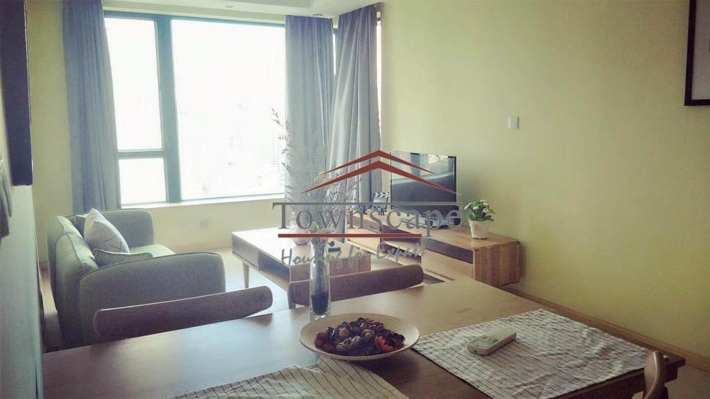  Chic High-Floor Apartment in Xujiahui