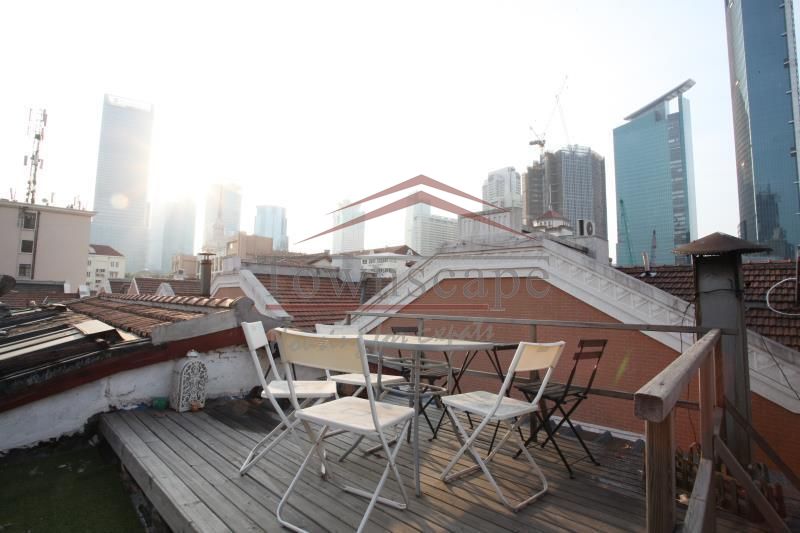  Neat Studio with Roof Terrace nr West Nanjing Road