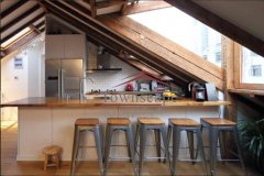  Beautiful Lane House Loft with Parking in French Concession