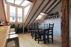  Beautiful Lane House Loft with Parking in French Concession