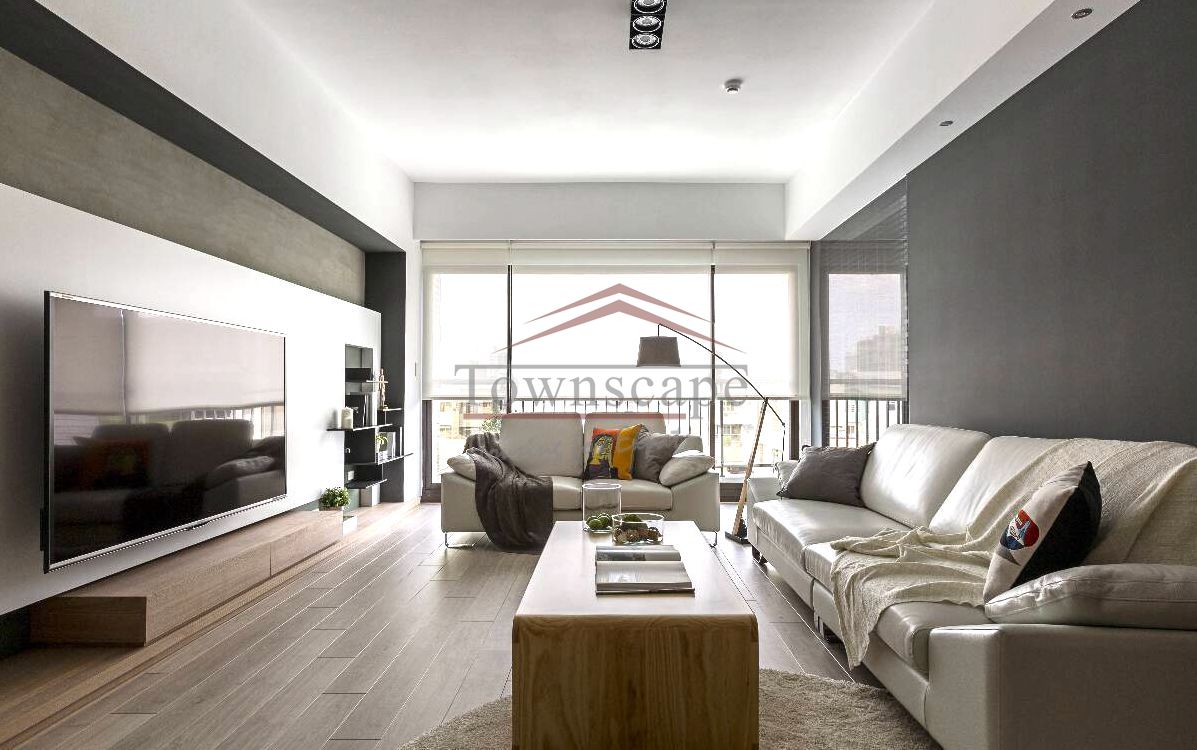  3BR Apartment with Floor Heating in Jingan