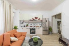  Bright 1BR Apartment near Shanghai Library