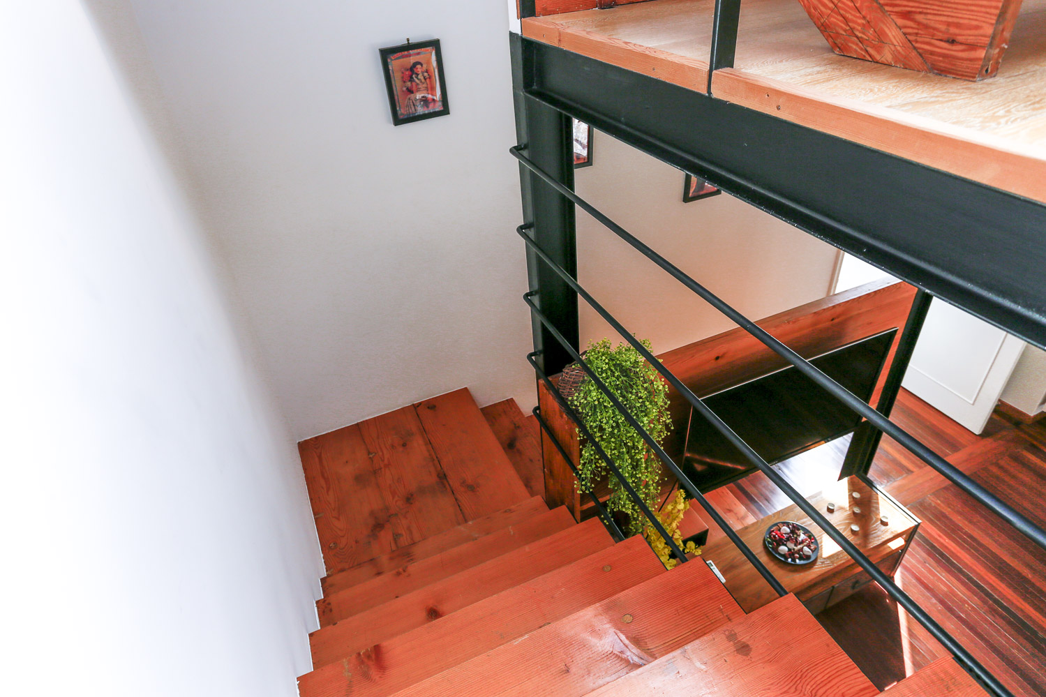 loft stairs Large-Terraced FFC House Apartment for Rent in Shanghai